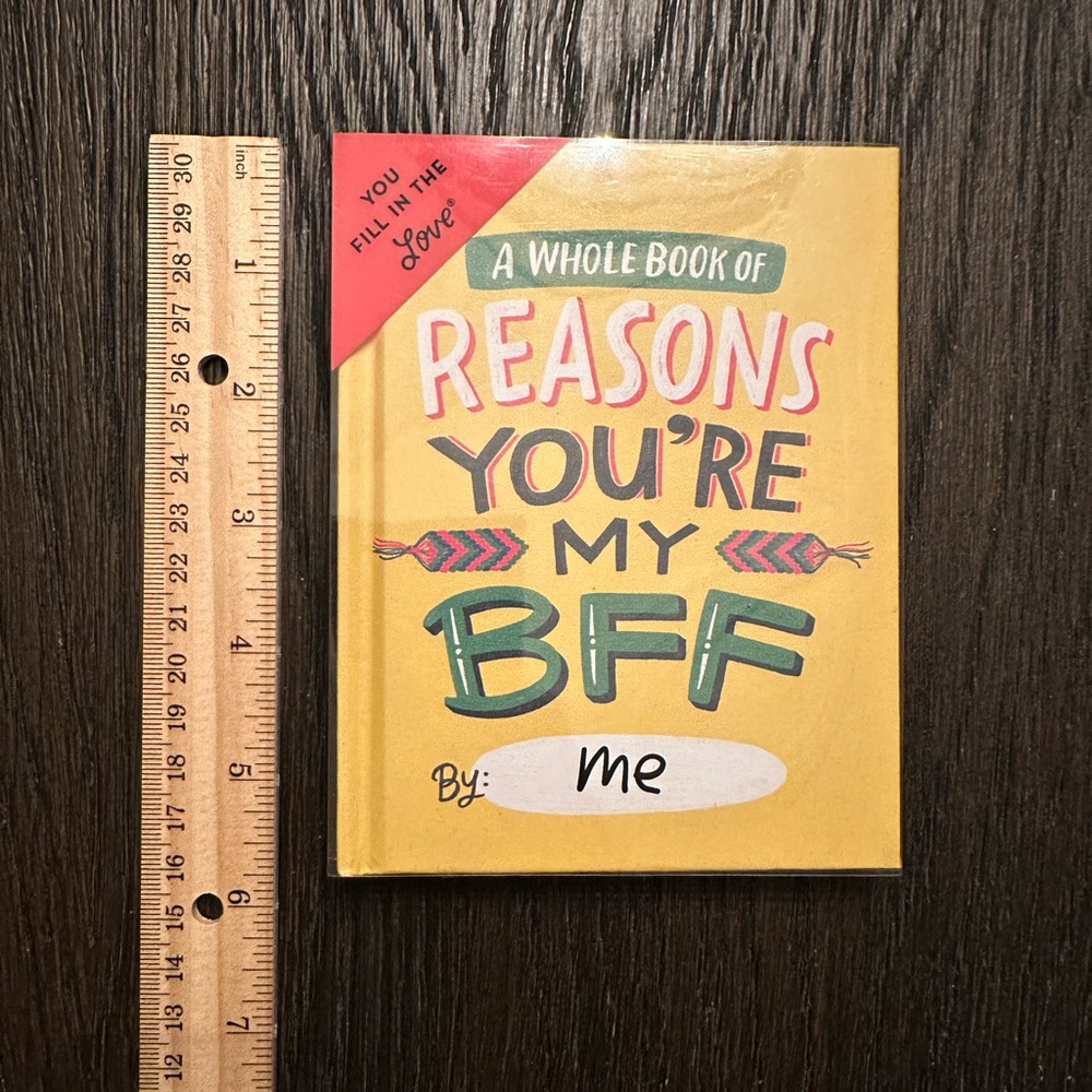 A Whole Book of Reasons You're My BFF NWT